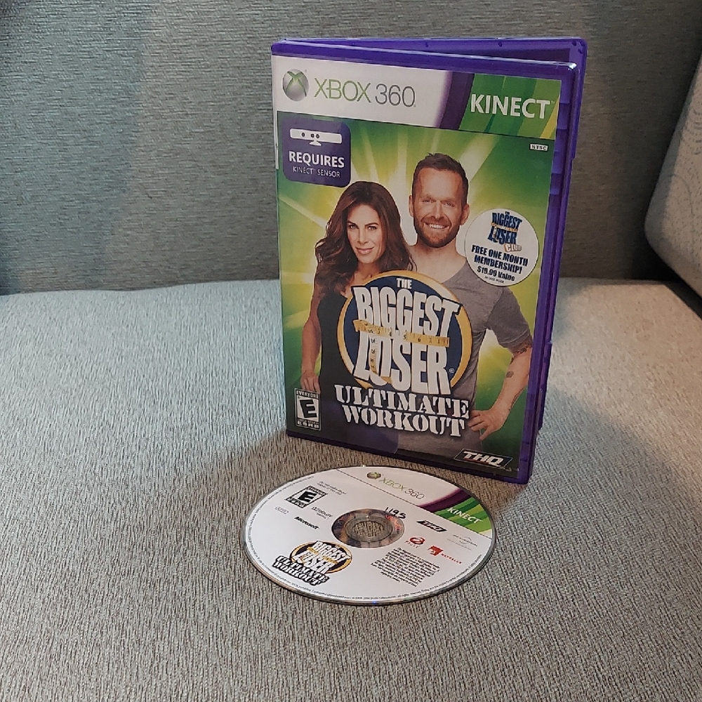 The Biggest Loser Ultimate Workout for Xbox 360 - Purple Case